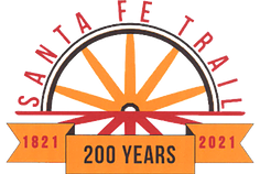 santa fe trail "200 years" logo